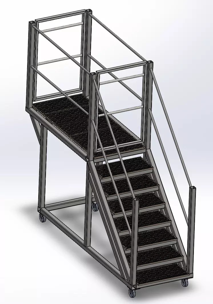 ACCESS PLATEFORM Free 3D model