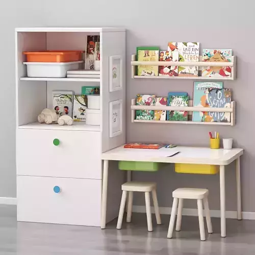Children art and study place 3D model