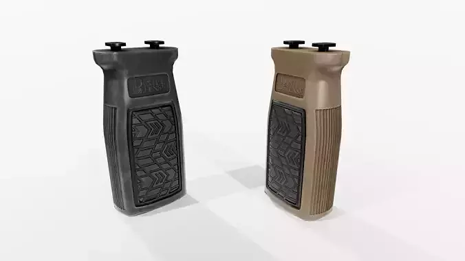 Daniel Defense M-LOK Vertical Foregrip Low-poly 3D model
