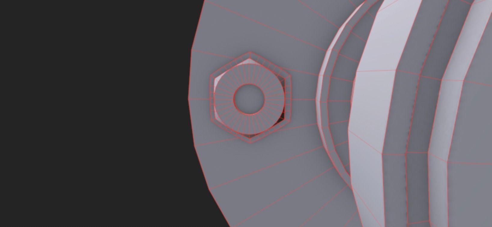 Emergency Stop Button  Low-poly 3D model_8