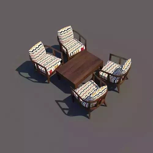 table and chairs