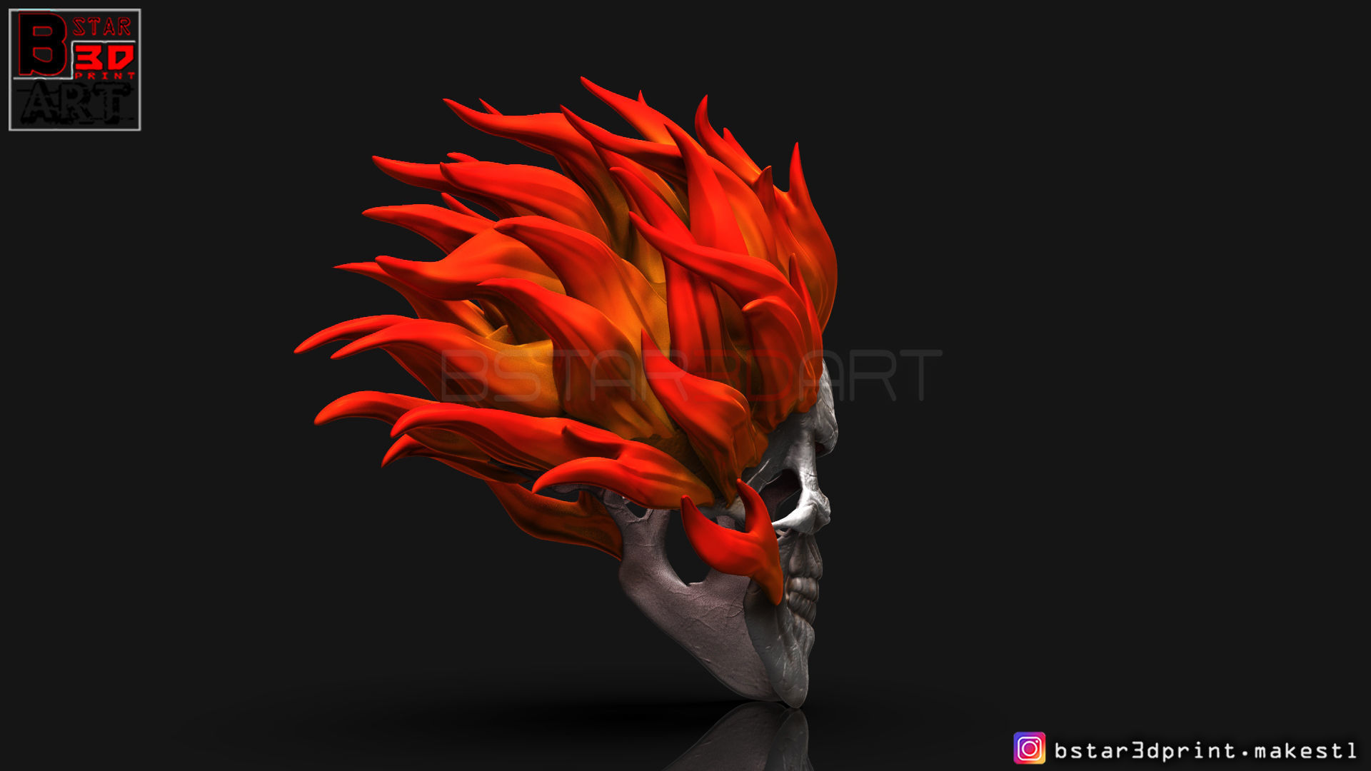 Ghost Rider mask -Agents of SHIELD - Marvel comics 3D print model_13