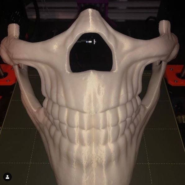 Ghost Rider mask -Agents of SHIELD - Marvel comics 3D print model_8