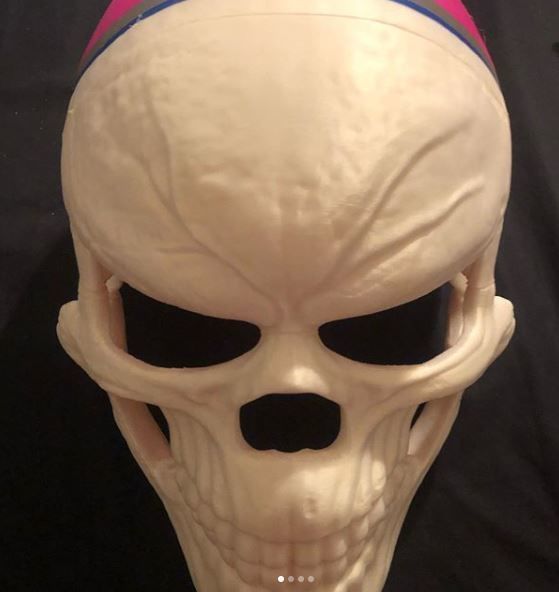 Ghost Rider mask -Agents of SHIELD - Marvel comics 3D print model_7