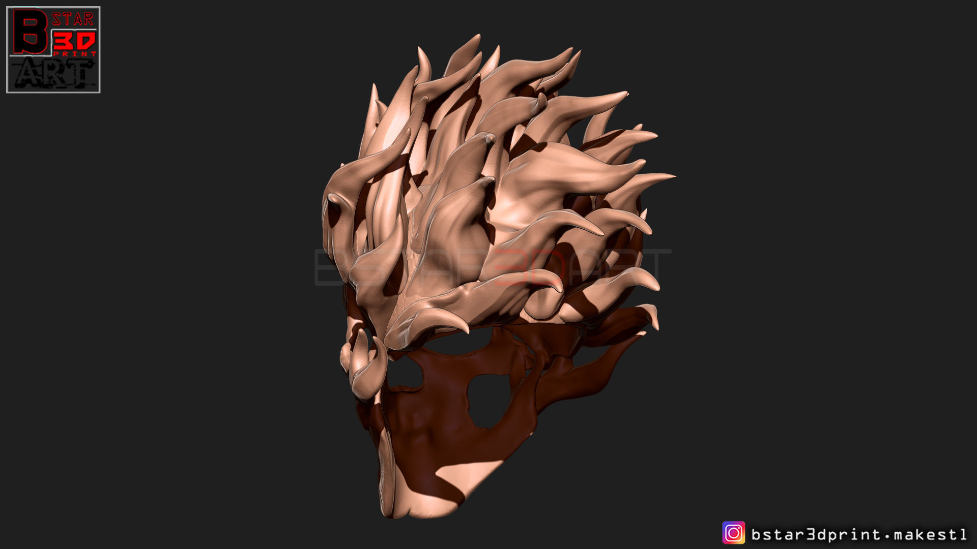 Ghost Rider mask -Agents of SHIELD - Marvel comics 3D print model_27