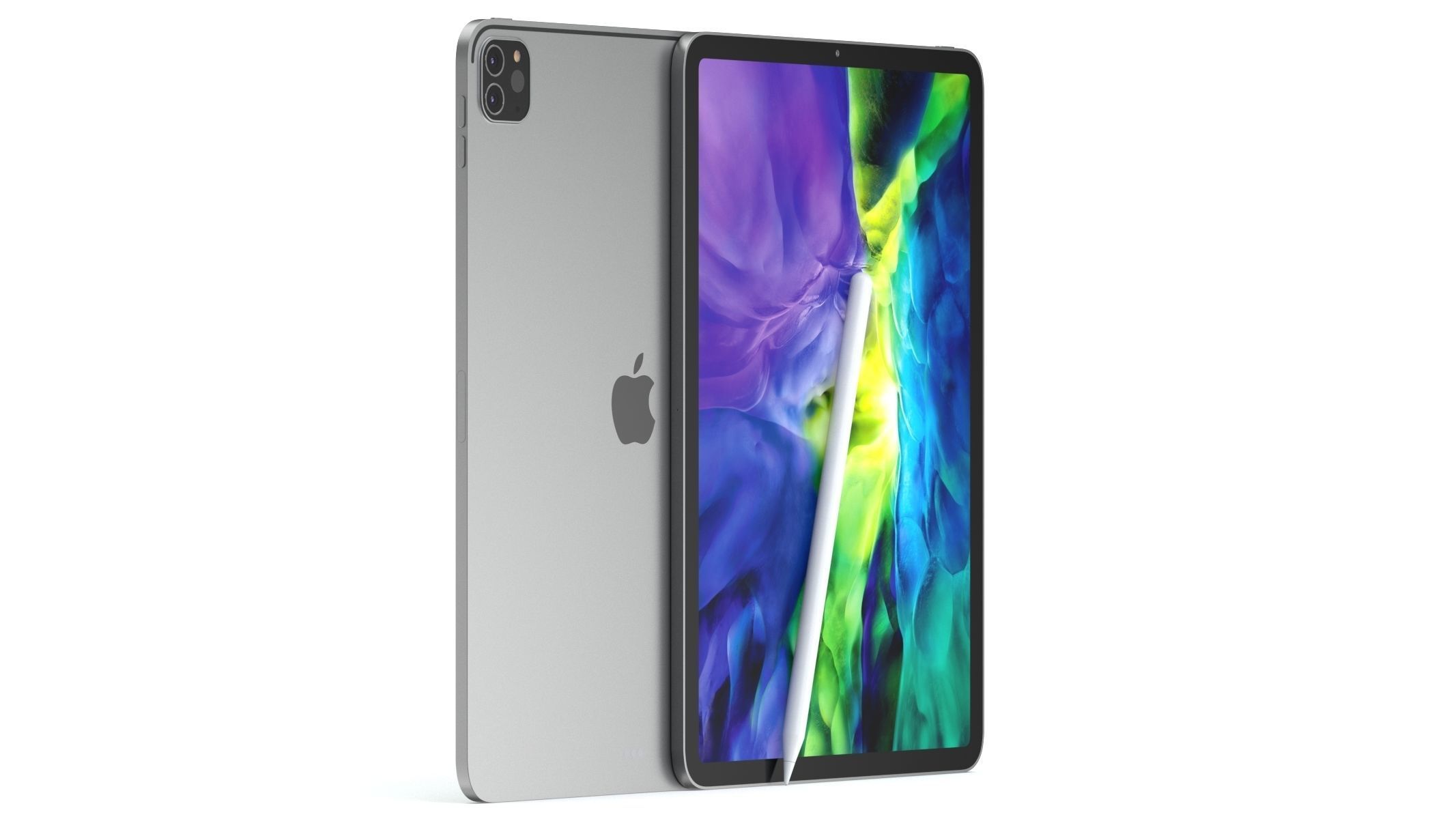 iPad Pro 11 and 12 2020 Collection 3D model_1