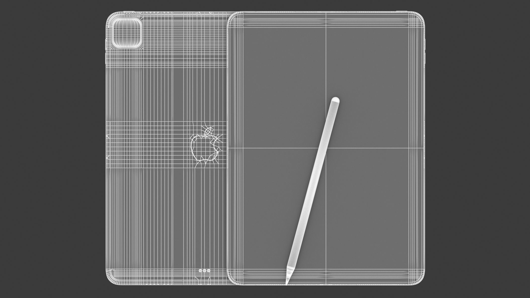 iPad Pro 11 and 12 2020 Collection 3D model_11