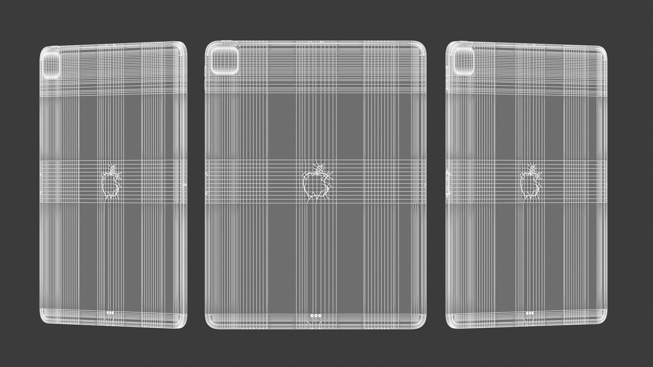 iPad Pro 11 and 12 2020 Collection 3D model_37