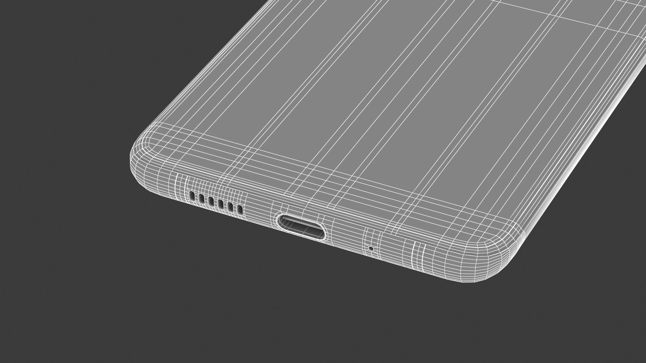 Samsung Galaxy S20 Cosmic Grey 3D model_14