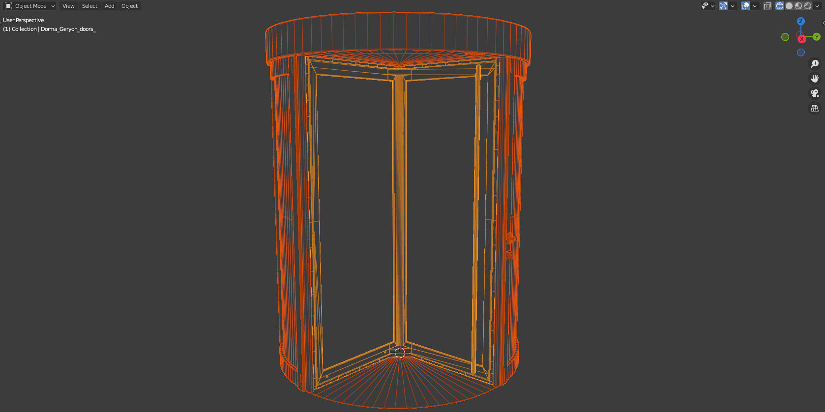 Revolving door Dorma Geryon 3D model_19