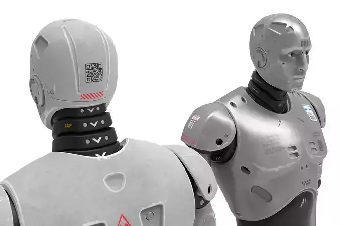 Robot  Cyborg 3D model