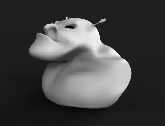 Monster head in zbrush