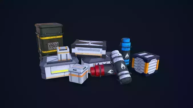 Sci-Fi Crates Pack