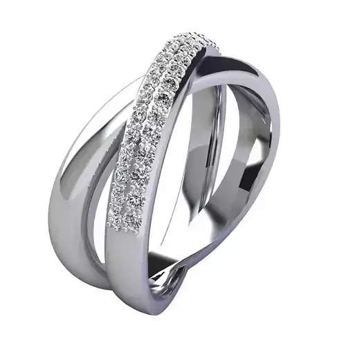 New Woman Diamond Ring 