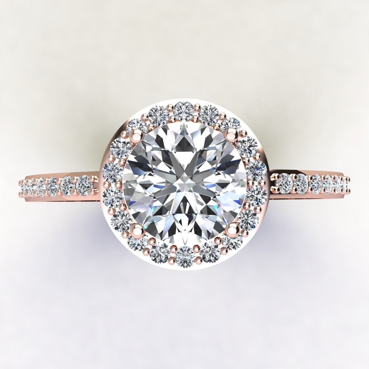 Halo Woman Ring 3D print model_11