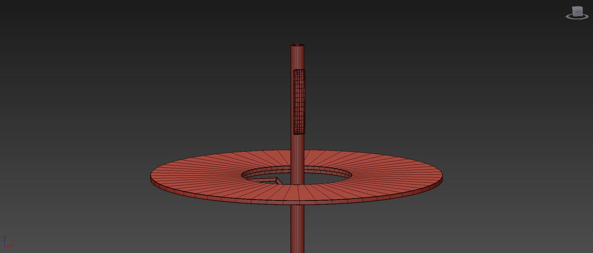 Giulietta BE T Table Lamp by Catellani Smith 3D model_3