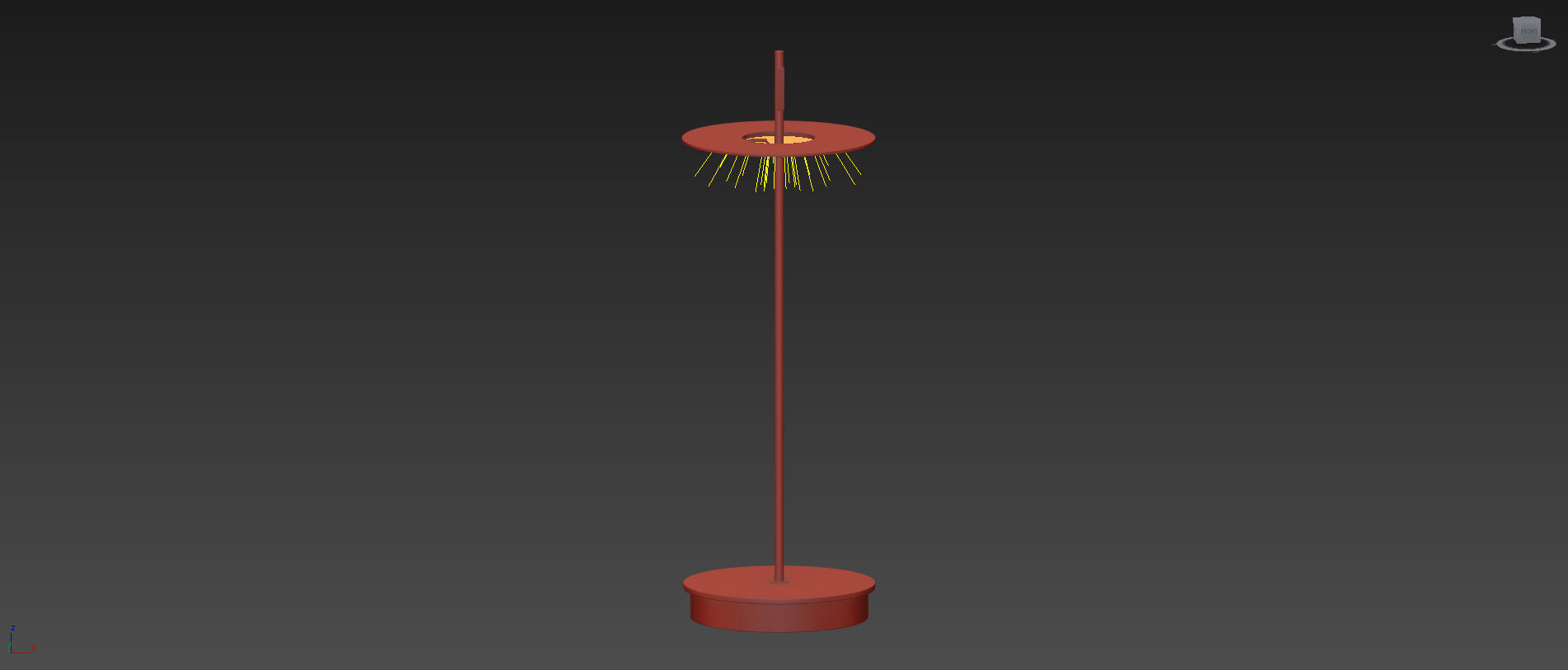 Giulietta BE T Table Lamp by Catellani Smith 3D model_8