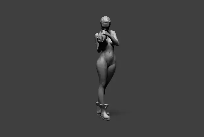 Low Poly Woman 13