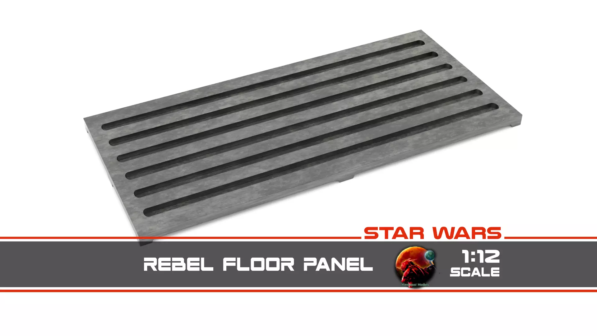Star Wars Rebel Floor Panel 1-12 scale Blackseries Free 3D print model_0