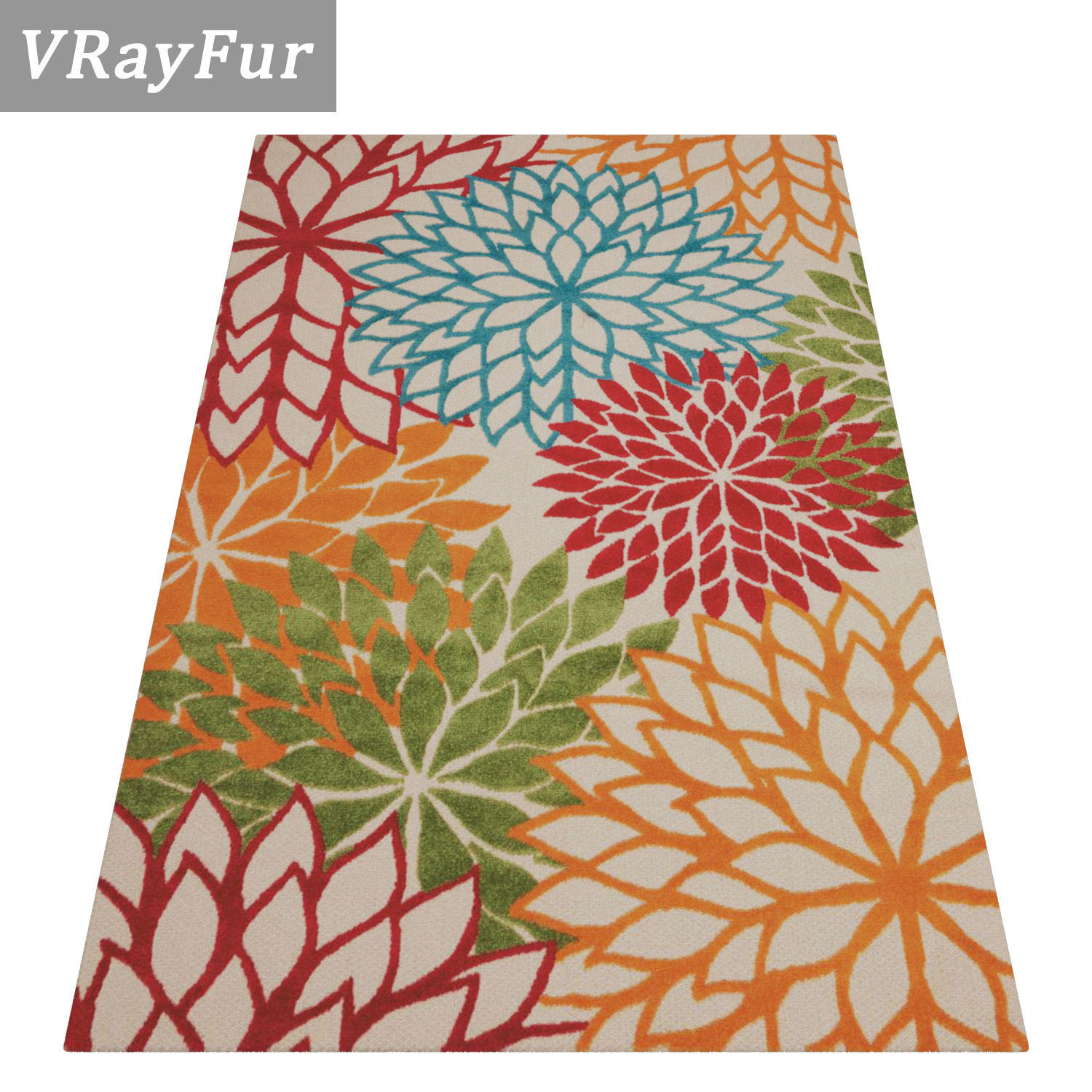 Rug Set 635 3D model_2