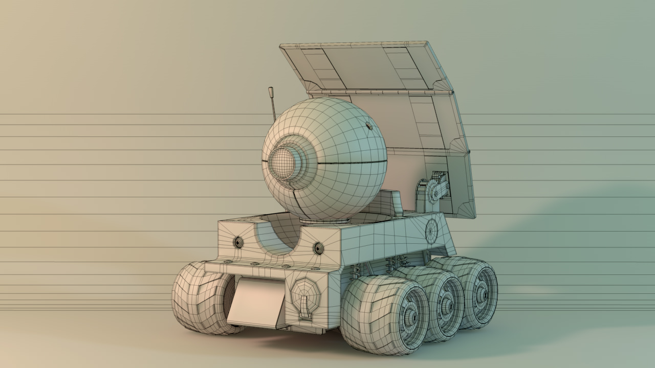 Planet 51 Rover 3D model_4