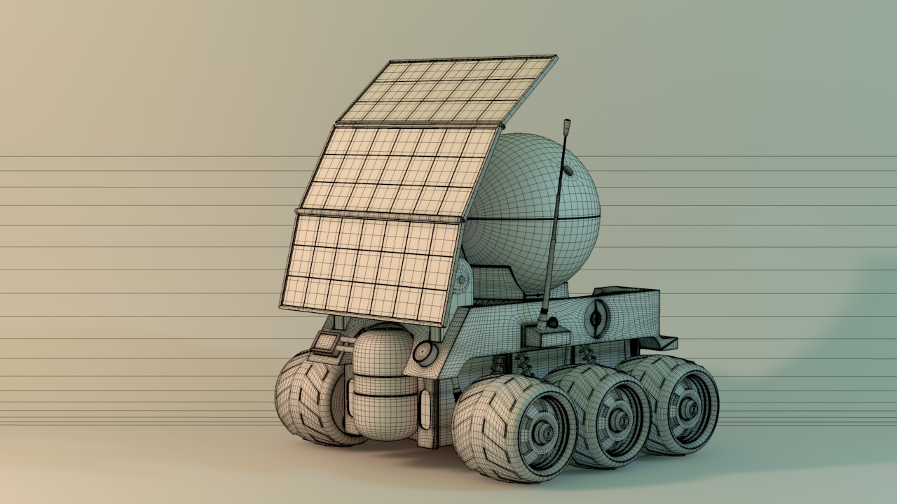 Planet 51 Rover 3D model_7