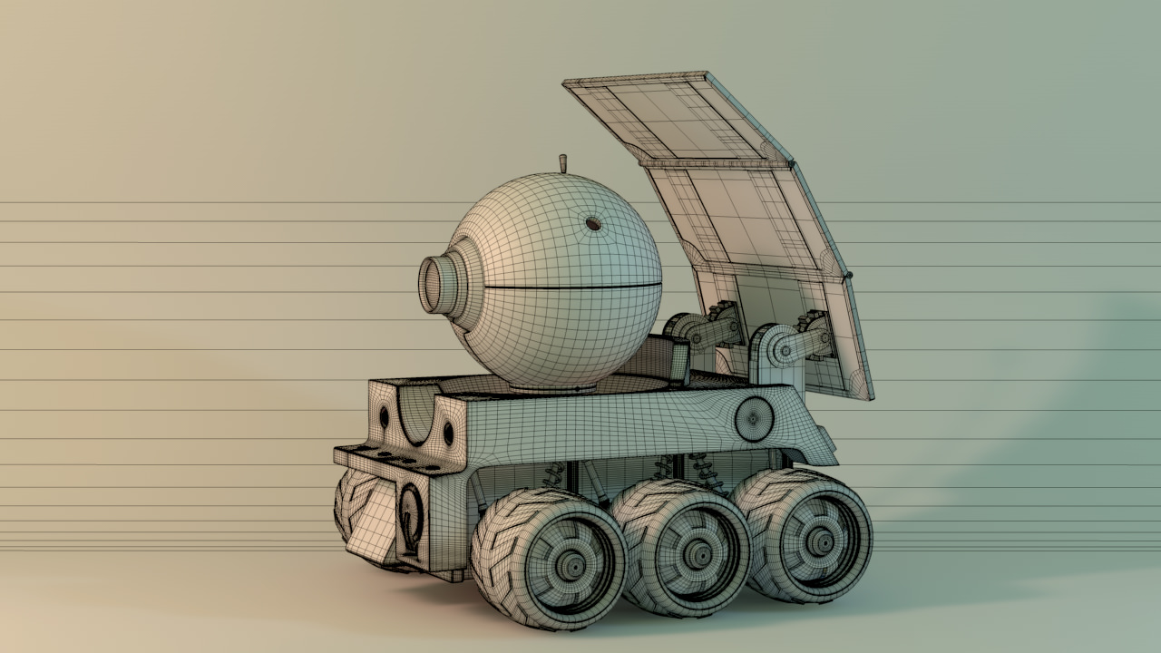 Planet 51 Rover 3D model_8