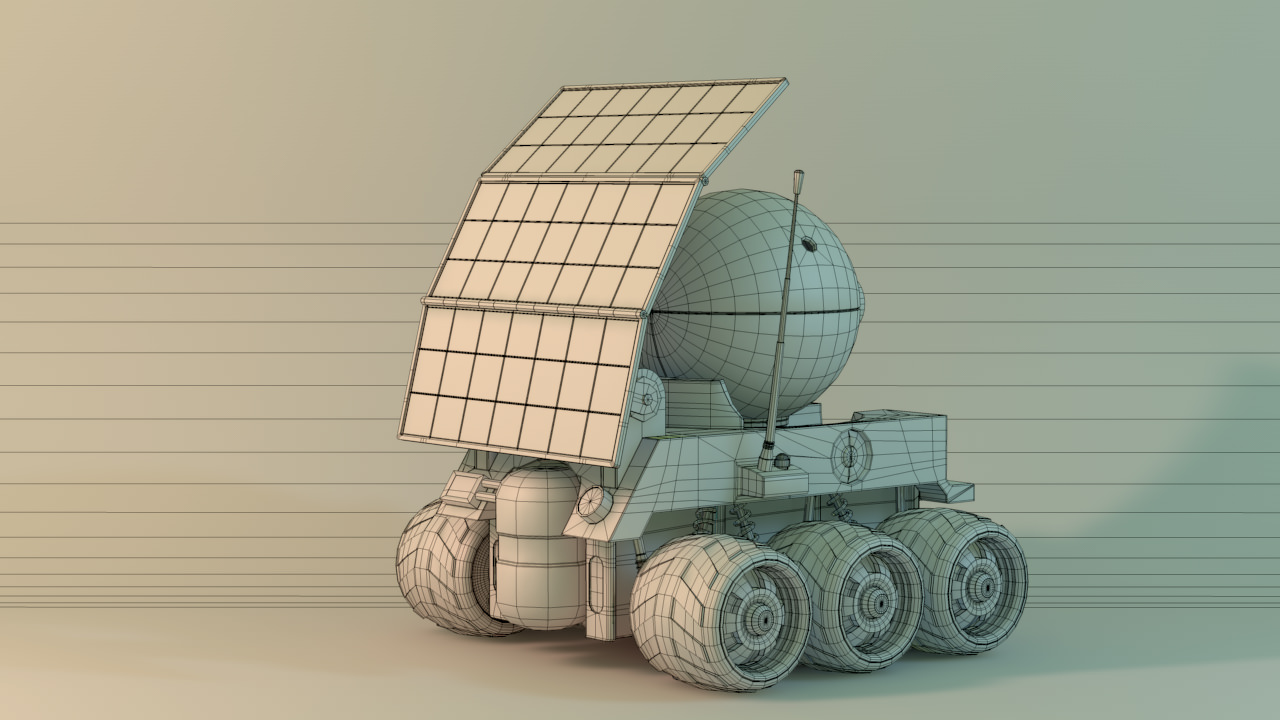 Planet 51 Rover 3D model_5
