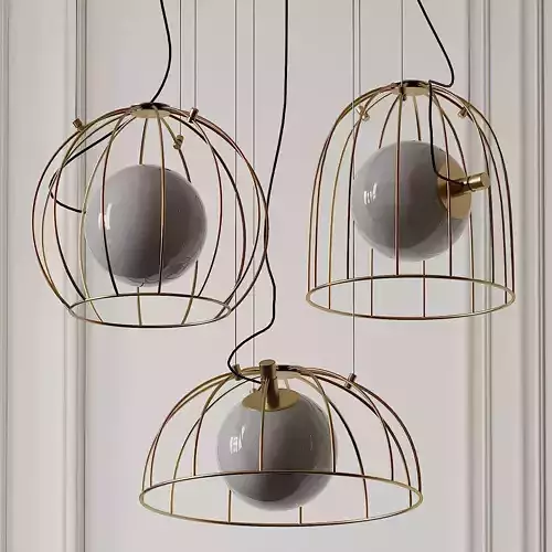 Modern Chic 1 Light Wall Sconce 3D model