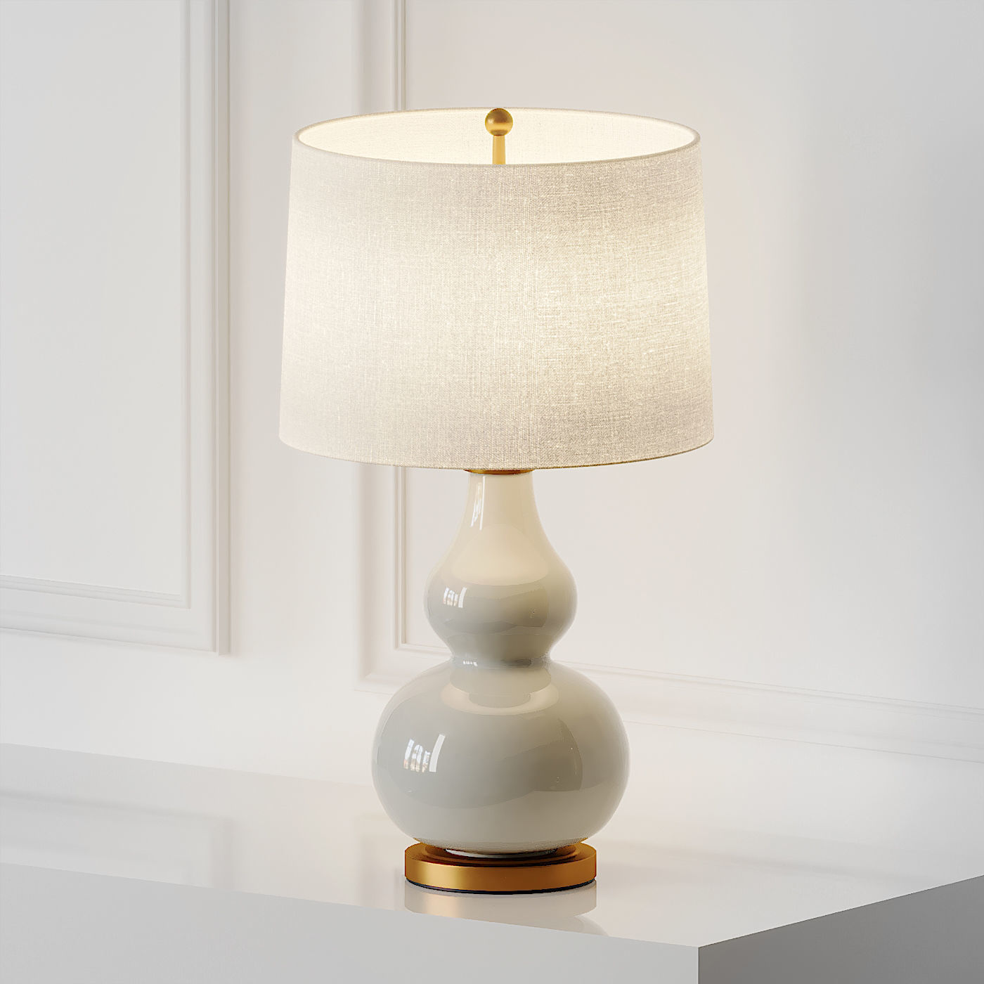Tamara Table Lamp by Wayfair 3D model CGTrader