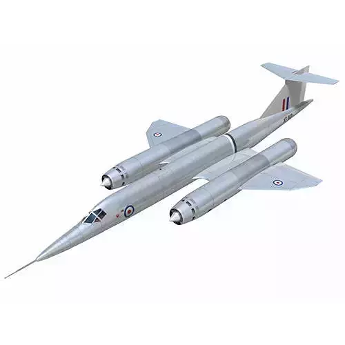 Bristol188 british royal air force fighter jet