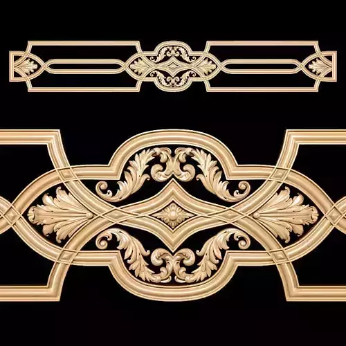 Classic style carved decor