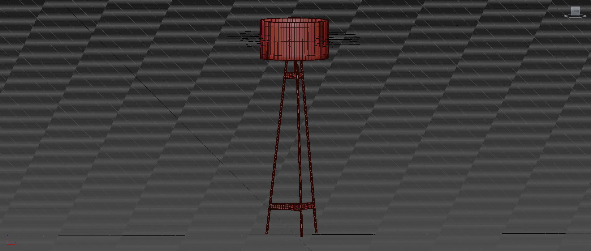 BRACE OMBRE FLOOR LAMP CB2 Exclusive 3D model_7