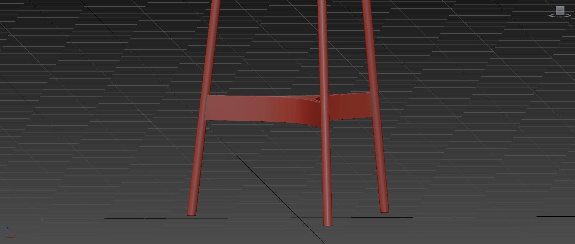 BRACE OMBRE FLOOR LAMP CB2 Exclusive 3D model_5