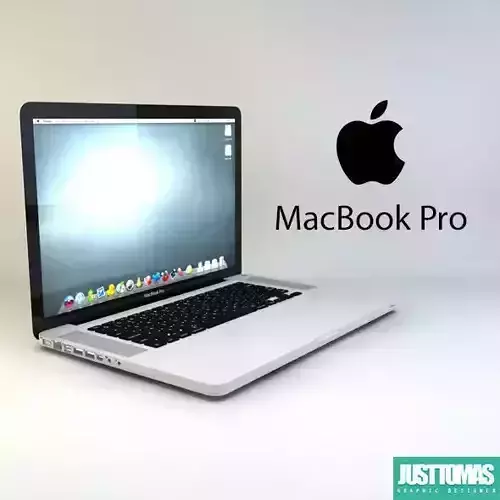 MacBook Pro 3D model