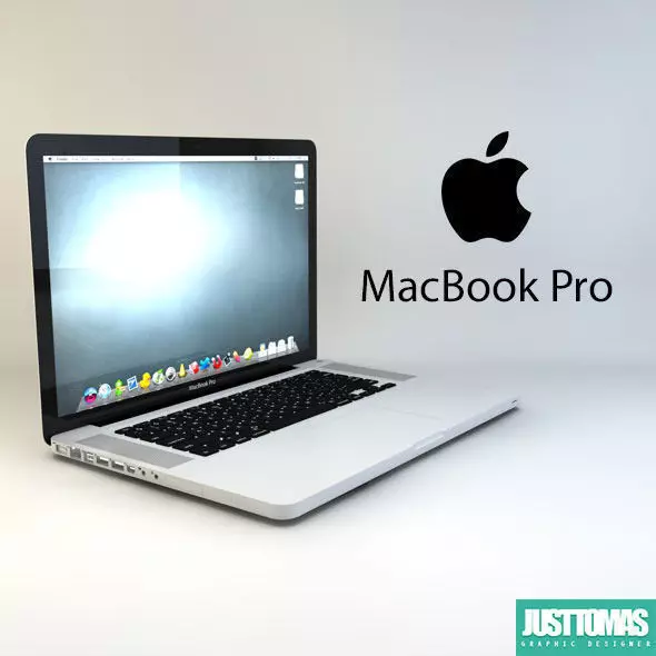 MacBook Pro 3D model