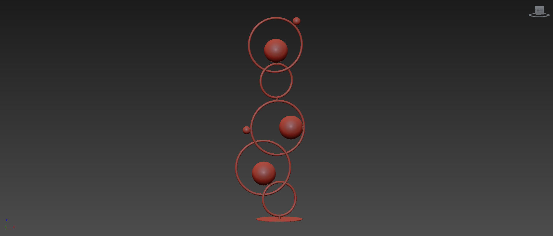 VeniceM Zoe Floor Light by Massimo Tonetto 3D model_4