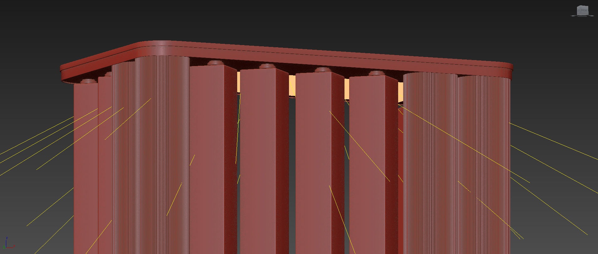 VeniceM Numa Wall Sconce in Brass and Glass by Massimo Tonetto 3D model_8