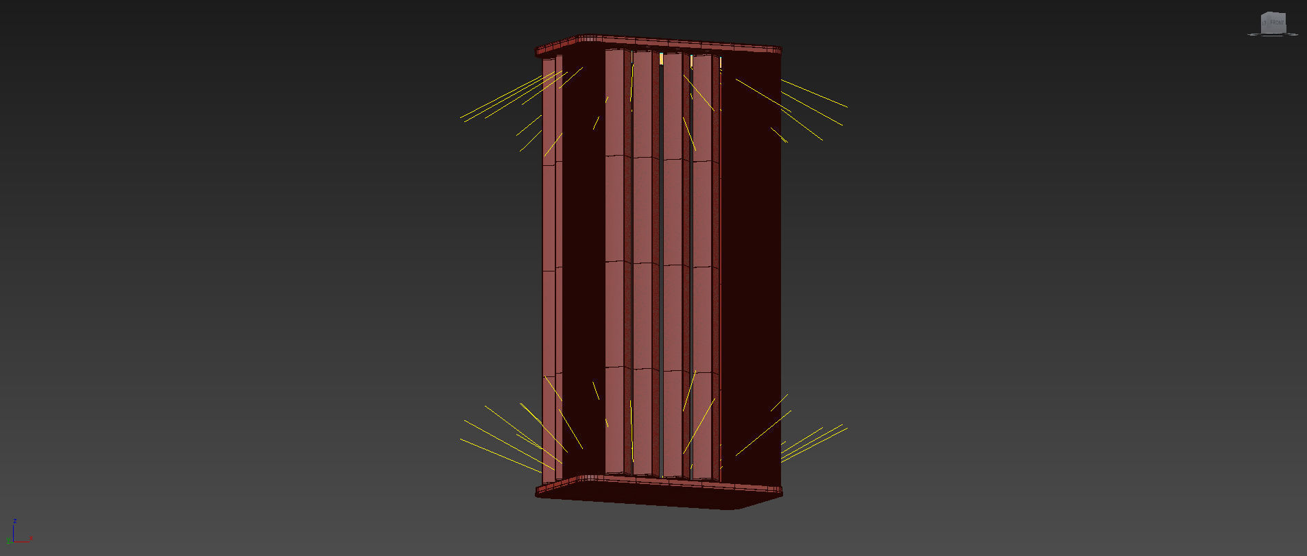 VeniceM Numa Wall Sconce in Brass and Glass by Massimo Tonetto 3D model_5