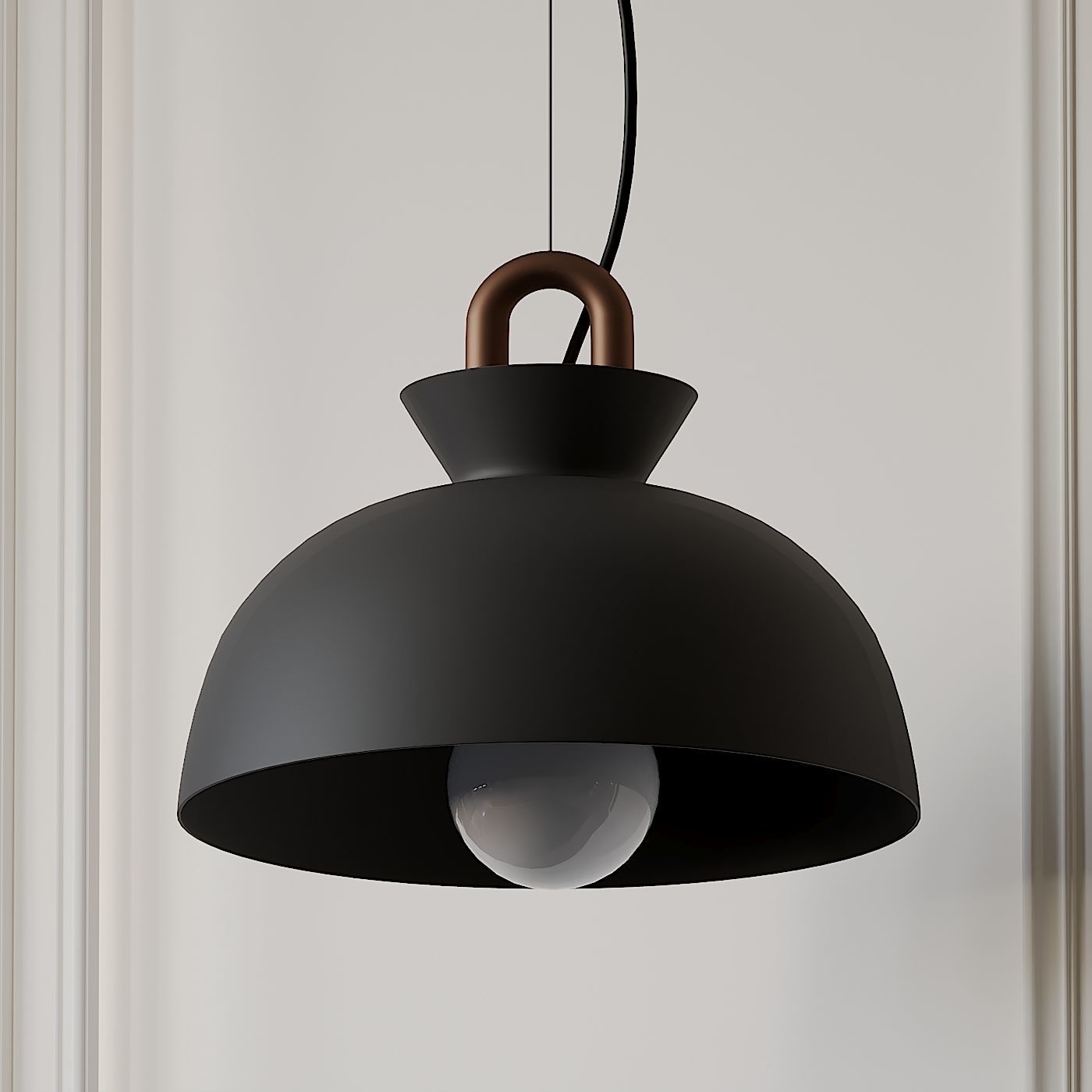 Colombo Modern Pendant Light by Tudo and Co 3D model_1