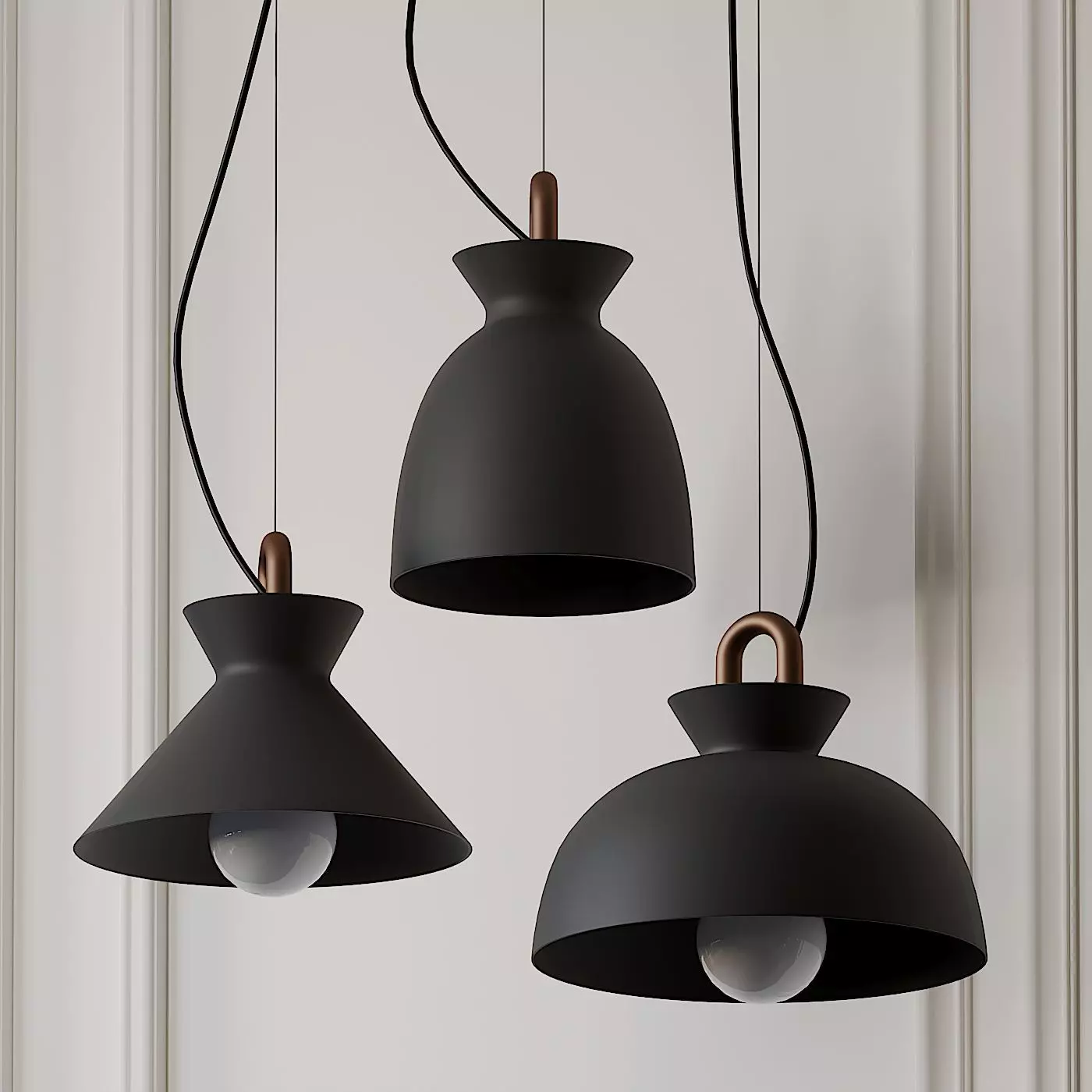 Colombo Modern Pendant Light by Tudo and Co 3D model_0