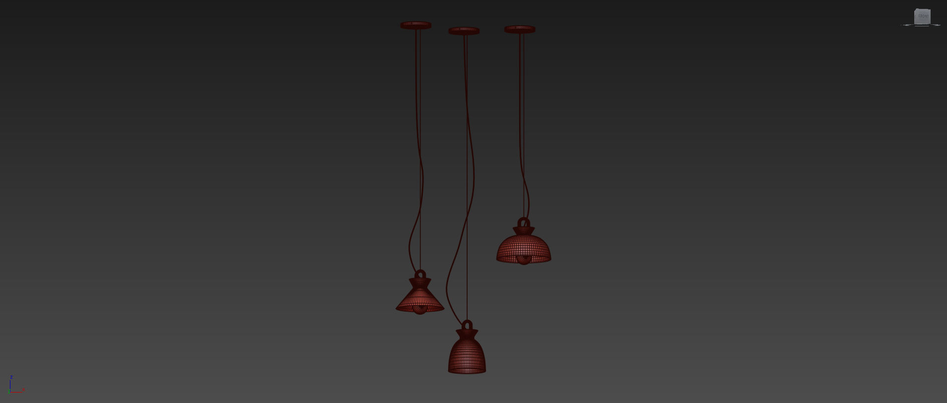 Colombo Modern Pendant Light by Tudo and Co 3D model_13