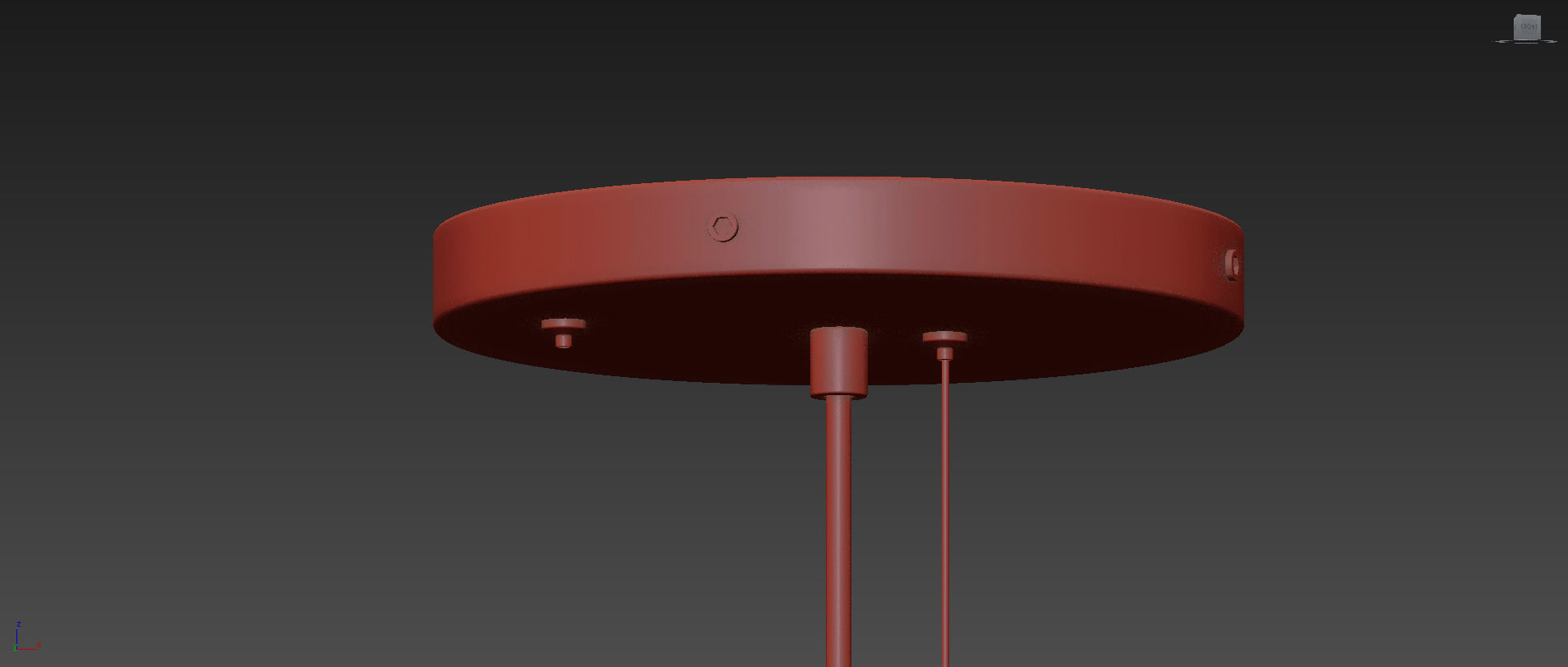 Colombo Modern Pendant Light by Tudo and Co 3D model_5