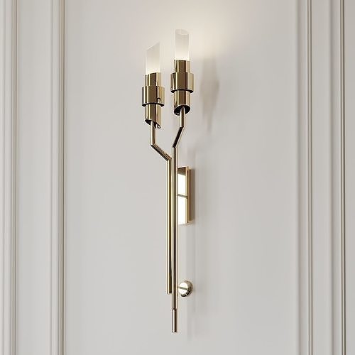Tycho Torch Wall Sconce by LUXXU 3D model
