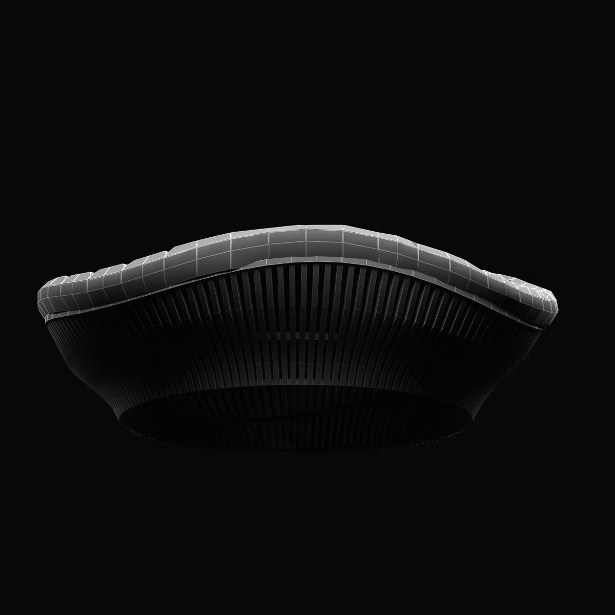 Corner 43 Decor Truffle Round Daybed 3D model_7