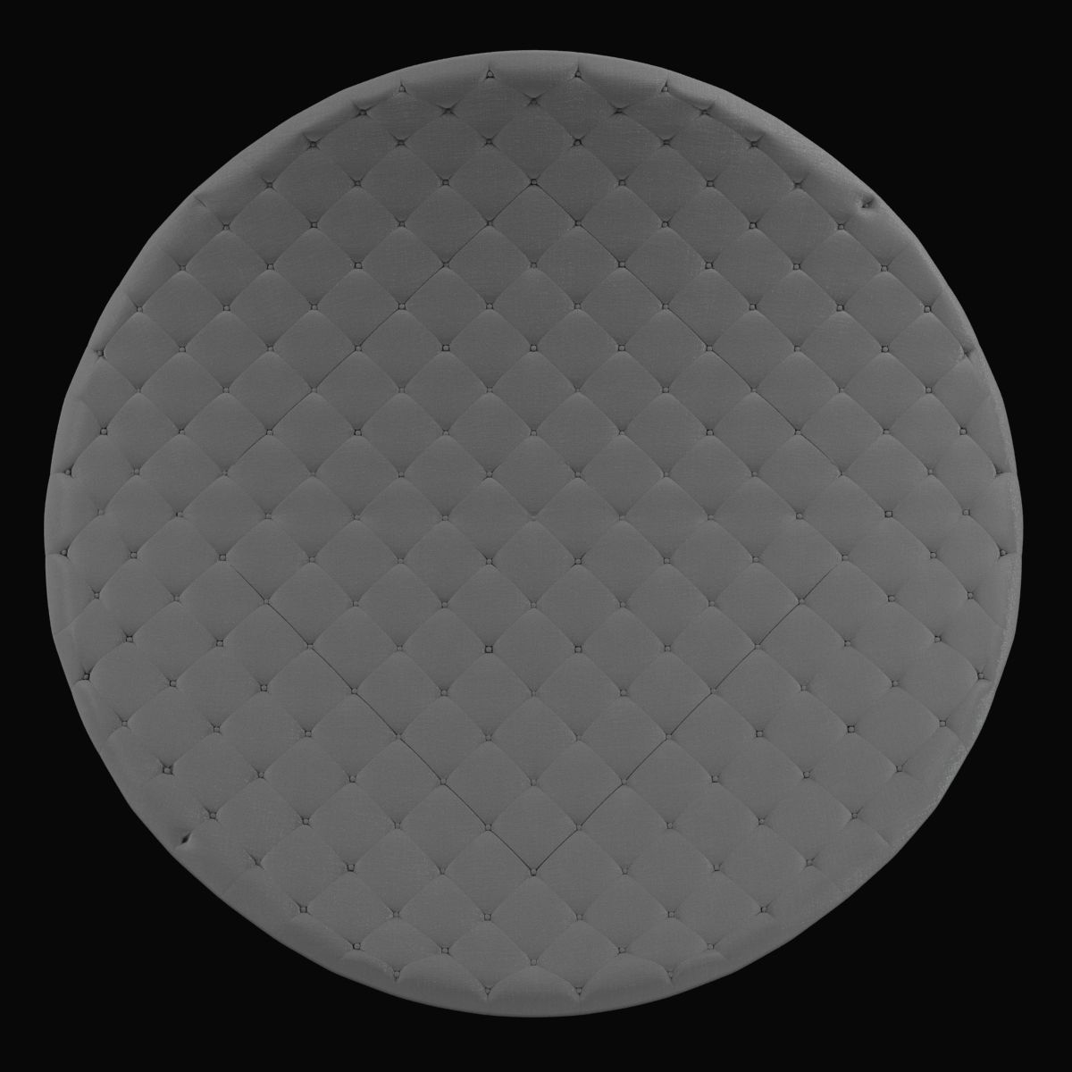 Corner 43 Decor Truffle Round Daybed 3D model_5