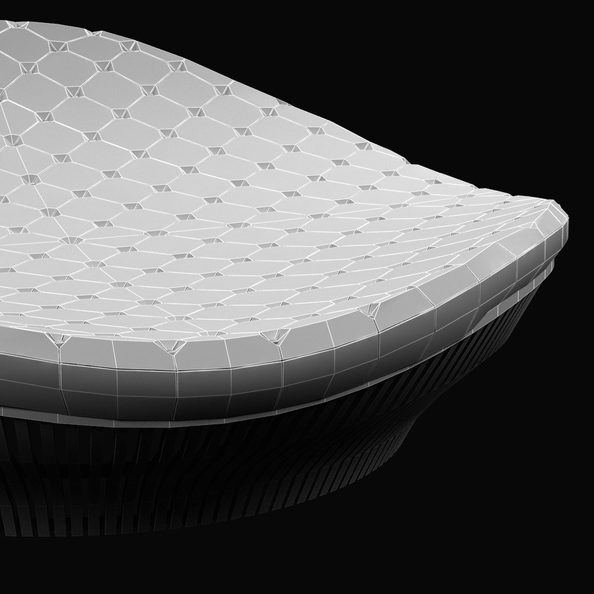 Corner 43 Decor Truffle Round Daybed 3D model_10