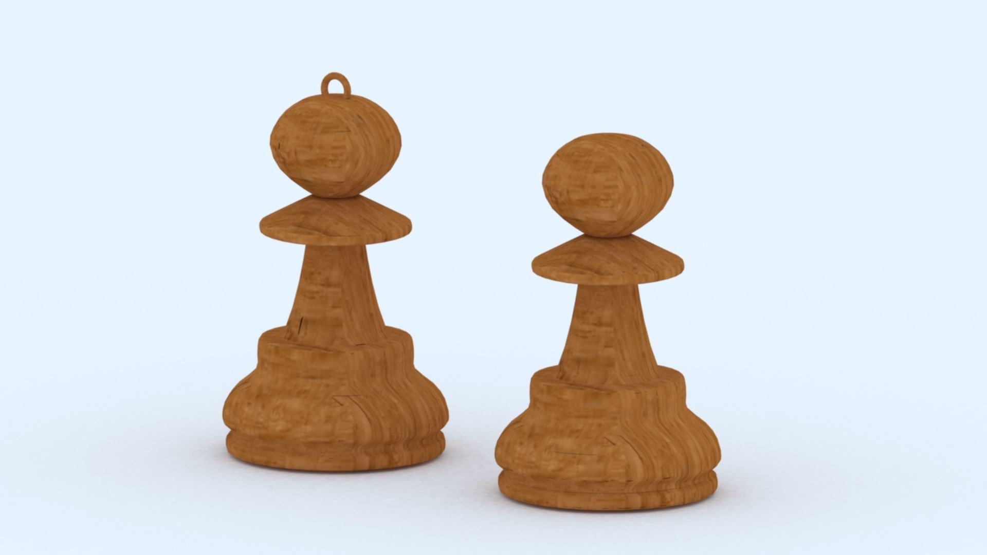chess pawn 3D print model_1