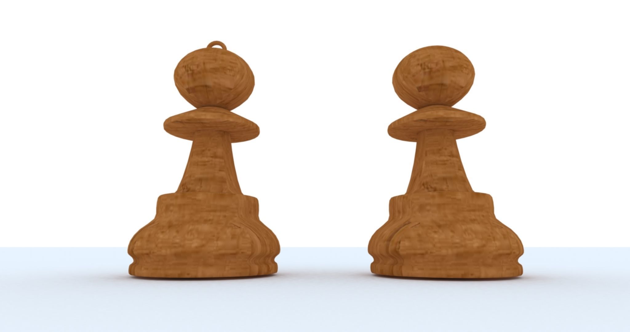 chess pawn 3D print model_8