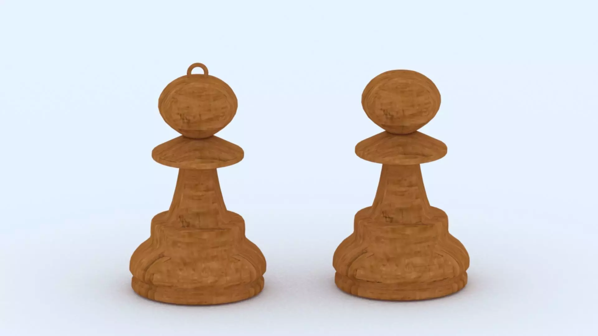 chess pawn 3D print model_0